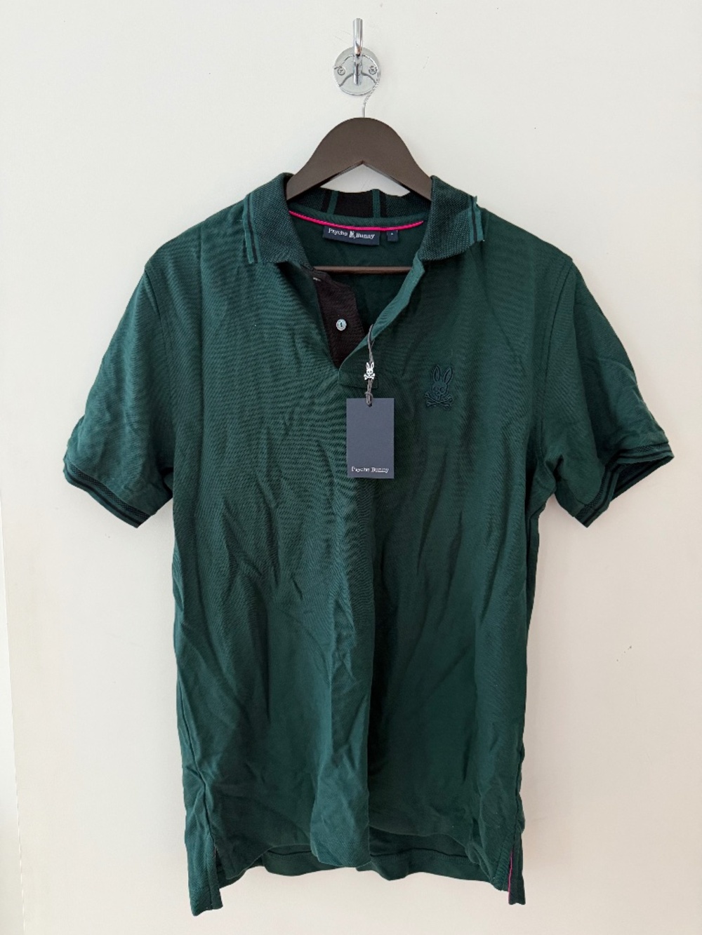 Men’s Psycho Bunny Dark Green Polo